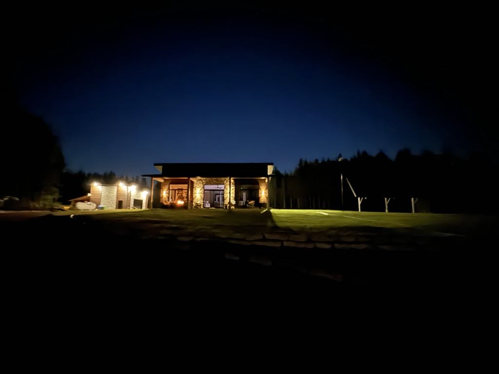 Vue nocturne extérieur