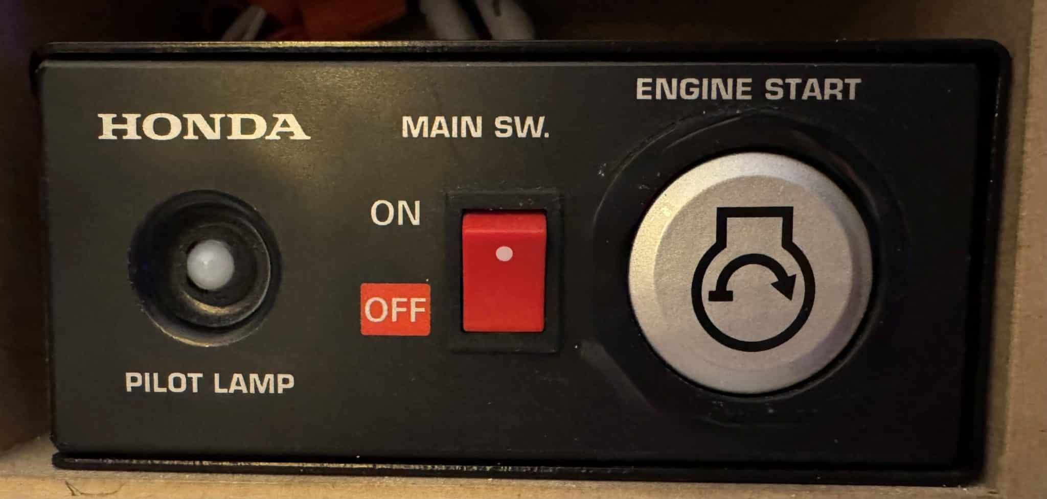 Bouton Honda filaire: démarrage direct, fiable, même hors réseau Wi‑Fi