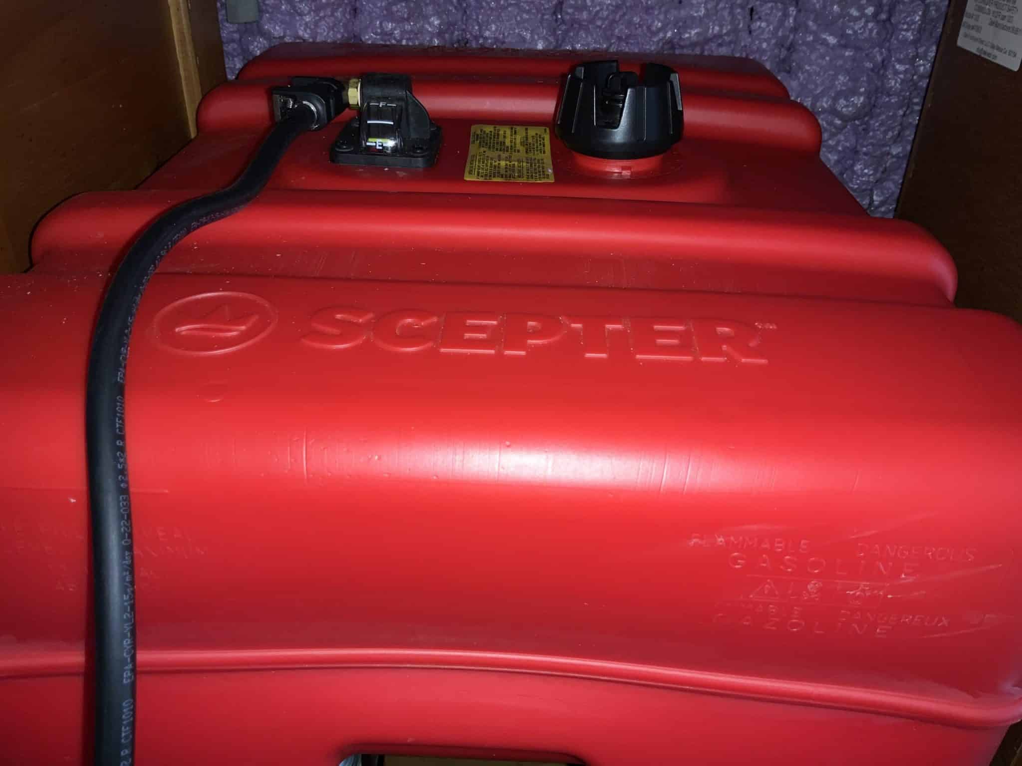 Honda EU7000 dans la remise isolée avec raccords et sécurité